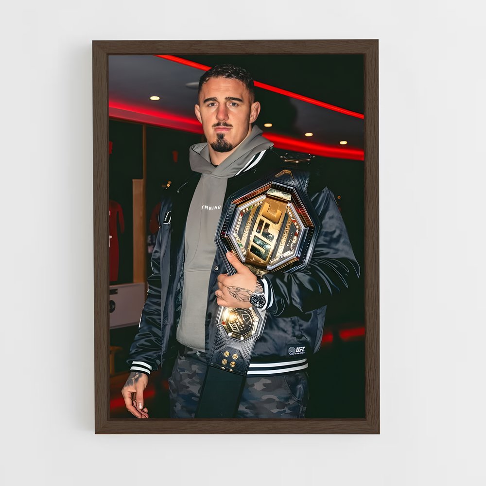Poster Tom aspinall – affiche MMA (vue 5)